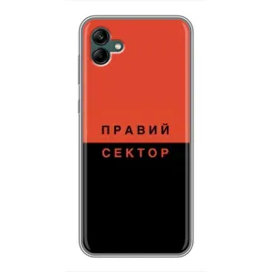 Чехлы УПА (Красно-Чёрный) на Samsung Galaxy A04 (Правый Серктор)