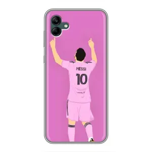 Чехлы Лео Месси в Майами на Samsung Galaxy A04 (Празднование Месси)