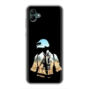 Чохол з картинкою "Герой Pubg" на Samsung Galaxy A04 (Пубг мен)