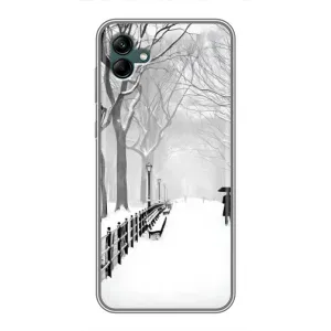 Чехлы на Новый Год Samsung Galaxy A04 (Снегом замело)