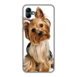 Чехол (ТПУ) Милые собачки для Samsung Galaxy A04 (Собака Терьер)