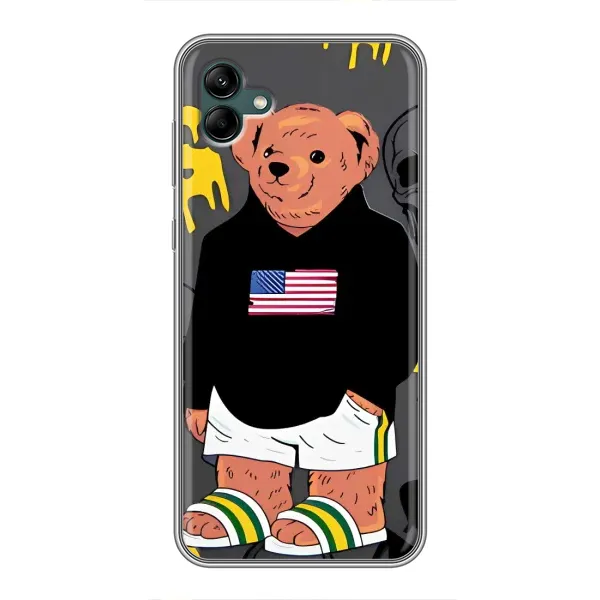 Чехол с рисунком «Teddy USA» для Samsung Galaxy A04 Чехол с рисунком «Teddy USA» для Samsung Galaxy A04