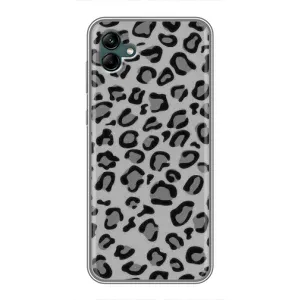 Чохол з леопардовим принтом на Samsung Galaxy A04 (Темний леопард)