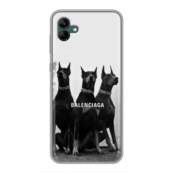 Чехол с рисунком «Три добермана» для Samsung Galaxy A04 Чехол с рисунком «Три добермана» для Samsung Galaxy A04