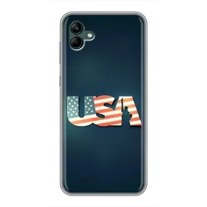 Чохол Прапор USA для Samsung Galaxy A04 (USA)