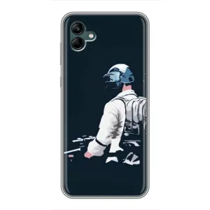 Чохол з картинкою "Герой Pubg" на Samsung Galaxy A04 (В екіперівці)