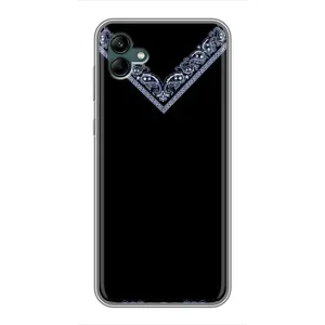 Силиконовый Чехол на Samsung Galaxy A04 (Воротник вышиванки)