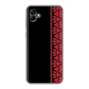 Силиконовый Чехол на Samsung Galaxy A04 с картинкой Вышиванки