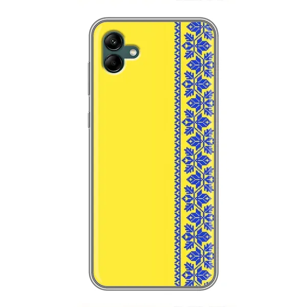 Чехол с рисунком «Вышиванка на желтом» для Samsung Galaxy A04 Чехол с рисунком «Вышиванка на желтом» для Samsung Galaxy A04