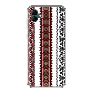 Силиконовый Чехол на Samsung Galaxy A04 с картинкой Вышиванки (Вышиваночки)