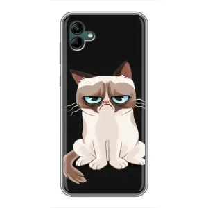 Чехол на тематику: Коты для Samsung Galaxy A04 (Взгляд кота)