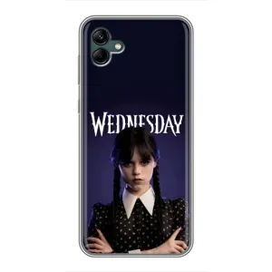 Чехлы с принтом Уэнсдей на Samsung Galaxy A04 (Wednesdey)