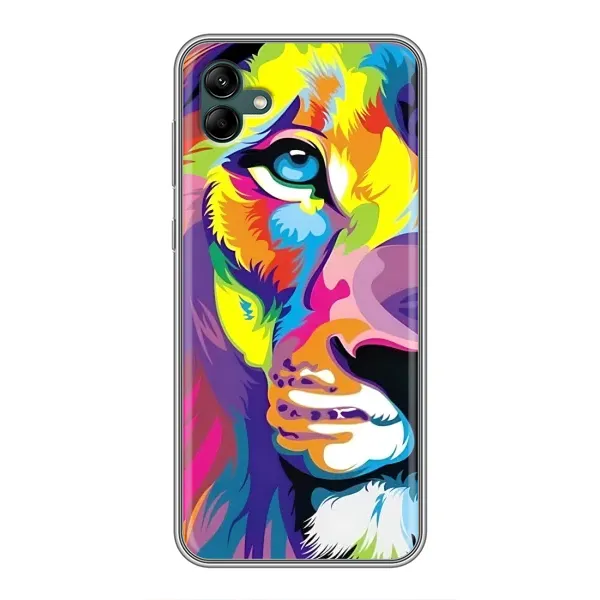 Чехол с рисунком «Яркий Лев» для Samsung Galaxy A04 Чехол с рисунком «Яркий Лев» для Samsung Galaxy A04