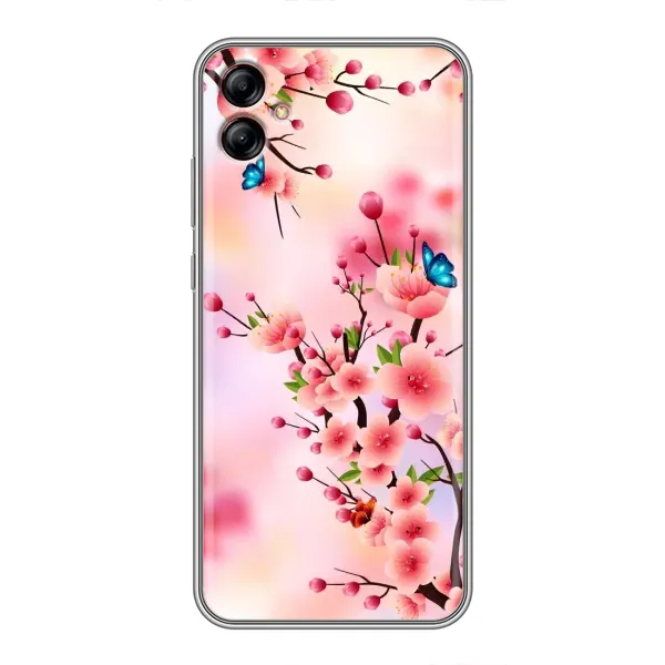 Чехол с рисунком «Бабочки на сакуре» для Samsung Galaxy A04e (A042) Чехол с рисунком «Бабочки на сакуре» для Samsung Galaxy A04e (A042)