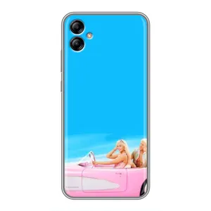 Силиконовый Чехол Барби Фильм на Samsung Galaxy A04e (A042) (Барби и Кен)