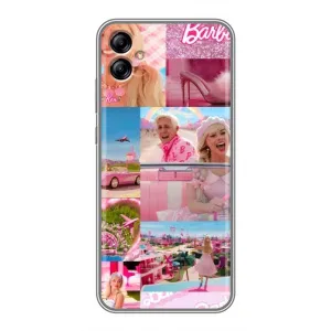Силиконовый Чехол Барби Фильм на Samsung Galaxy A04e (A042) (Барби стиль)