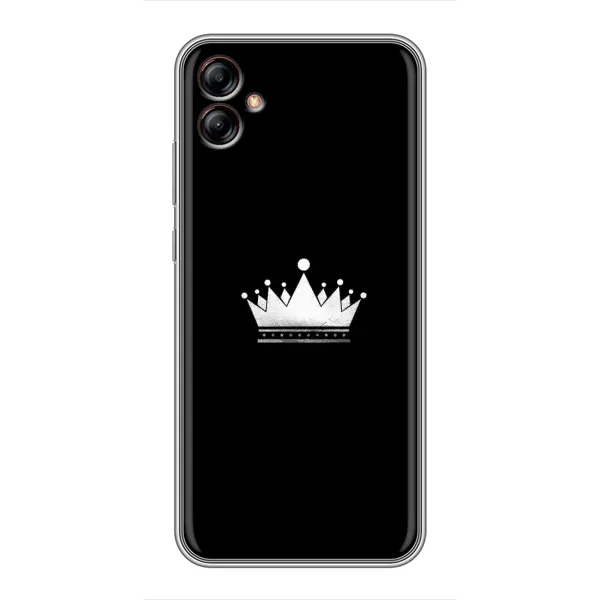 Чехол с рисунком «Белая корона» для Samsung Galaxy A04e (A042) Чехол с рисунком «Белая корона» для Samsung Galaxy A04e (A042)