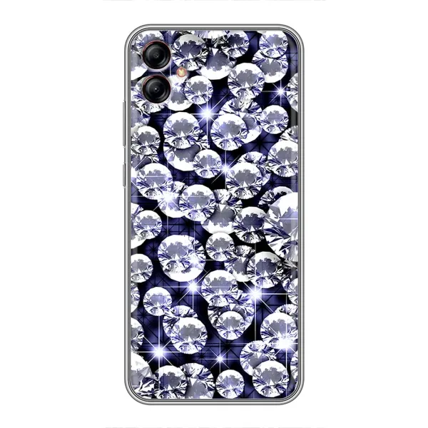 Чехол с рисунком «Бриллианты» для Samsung Galaxy A04e (A042) Чехол с рисунком «Бриллианты» для Samsung Galaxy A04e (A042)