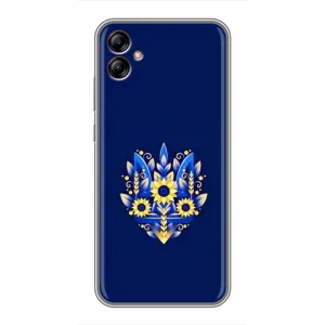 Чехол Укр Символика для Samsung Galaxy A04e (A042) (Цветущий Герб)
