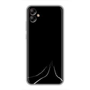 Чохол з картинками на чорному фоні для Samsung Galaxy A04e (A042) (Дорога)