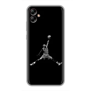 Силиконовый Чехол Nike Air Jordan на Самсунг А04е (Джордан)
