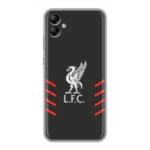 Силиконовые Чехлы принт Футбол на Samsung Galaxy A04e (A042) (Эмблема Liverpool)