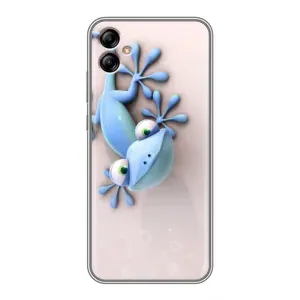 Чехлы с изображением разных животных для Samsung Galaxy A04e (A042) (Геккон)