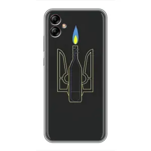 Чехол с картинкой (Патриотический ГЕРБ) на Samsung Galaxy A04e (A042) (Герб - Молотова)