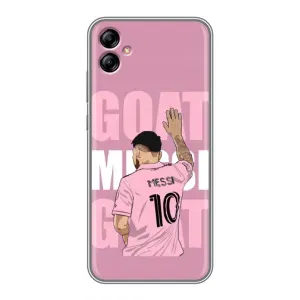Чехлы Лео Месси в Майами на Samsung Galaxy A04e (A042) (GOAT MESSI)