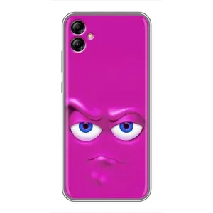 Силиконовые Чехлы (смешные стикеры) для Samsung Galaxy A04e (A042) (Хитрая мордочка)