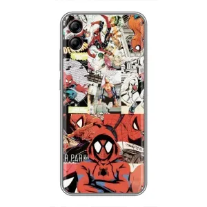 Чехол Супергерой Человека Паука на Samsung Galaxy A04e (A042) (Комикс Паука)
