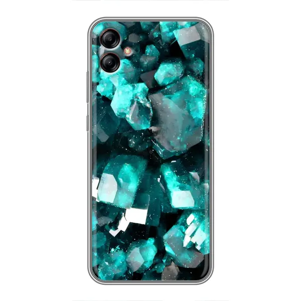 Чехол с рисунком «Кристалы» для Samsung Galaxy A04e (A042) Чехол с рисунком «Кристалы» для Samsung Galaxy A04e (A042)