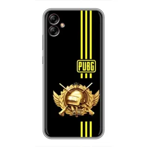 Чехол (TPU) с картинкой "Лого Пабг" на Самсунг А04е (Лого PUPG)
