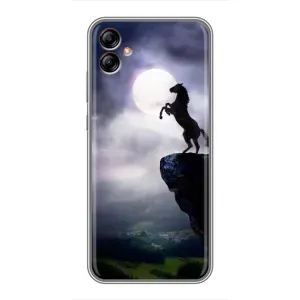 Чехлы с изображением разных животных для Samsung Galaxy A04e (A042) (Лошадь)