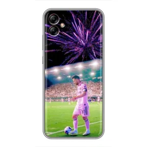 Чехлы Лео Месси в Майами на Samsung Galaxy A04e (A042) (Месси в Майами)