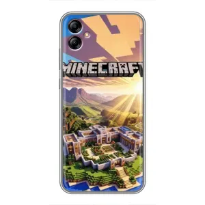 Чехол майнкрафт для Samsung Galaxy A04e (A042) (MINECRAFT)