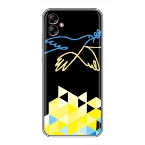 Чохол на Samsung Galaxy A04e (A042) (Український дизайн) (Мир для Укрїни)