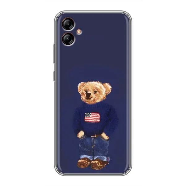 Чехол с рисунком «Мишка USA» для Samsung Galaxy A04e (A042) Чехол с рисунком «Мишка USA» для Samsung Galaxy A04e (A042)