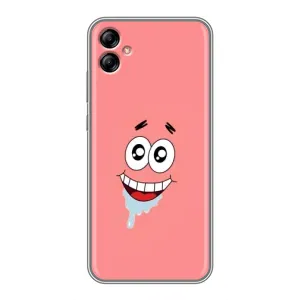 Чехлы с Патриком на Samsung Galaxy A04e (A042) (Мордочка Патрика)