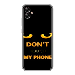 Чохол з Прикольним Принтом на Samsung Galaxy A04e (A042) (Не чіпай мій телефон)