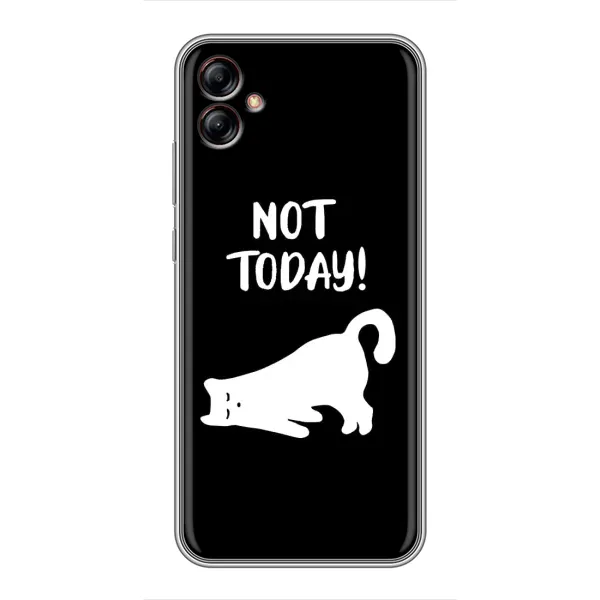 Чехол с рисунком «Not Today» для Samsung Galaxy A04e (A042) Чехол с рисунком «Not Today» для Samsung Galaxy A04e (A042)