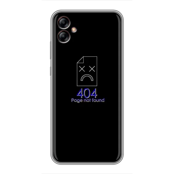Чехол с рисунком «Ошибка 404» для Samsung Galaxy A04e (A042) Чехол с рисунком «Ошибка 404» для Samsung Galaxy A04e (A042)