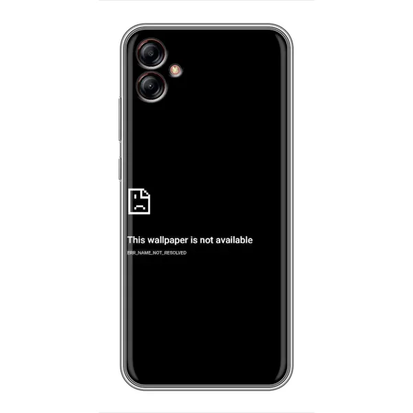 Чехол с рисунком «Ошибка» для Samsung Galaxy A04e (A042) Чехол с рисунком «Ошибка» для Samsung Galaxy A04e (A042)