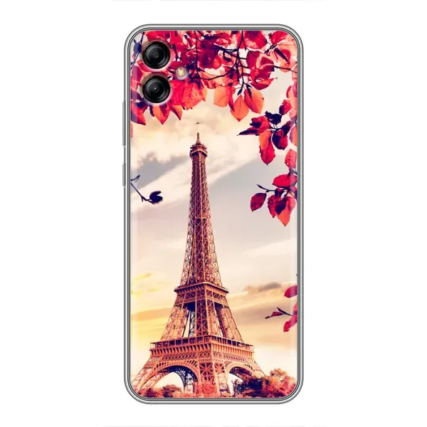 Чехол с рисунком «Paris photo» для Samsung Galaxy A04e (A042)