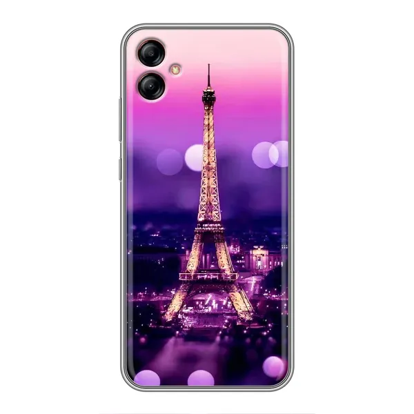 Чехол с рисунком «Париж башня» для Samsung Galaxy A04e (A042)
