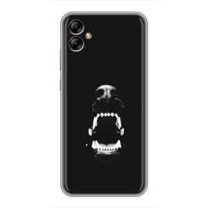 Чехол ДОБЕРМАН для Samsung Galaxy A04e (A042) (Пасть добермана)