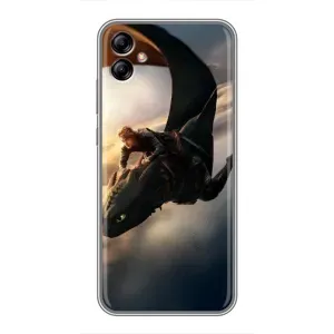 Чехол дракон Беззубик для Samsung Galaxy A04e (A042) (Полет Беззубика)