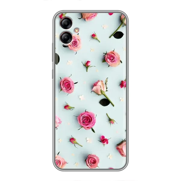 Чехол с рисунком «Разные цветы» для Samsung Galaxy A04e (A042) Чехол с рисунком «Разные цветы» для Samsung Galaxy A04e (A042)