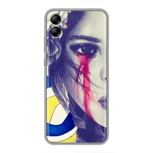 Чохол на Samsung Galaxy A04e (A042) (Український дизайн) (Сльози України)