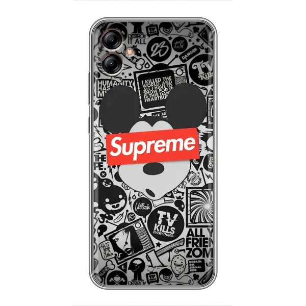 Чехол с рисунком «Supreme Маус» для Samsung Galaxy A04e (A042) Чехол с рисунком «Supreme Маус» для Samsung Galaxy A04e (A042)